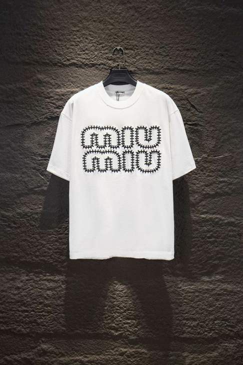 Picture of Miu Miu T Shirts Short _SKUMiumiuS-XL8stx90236222